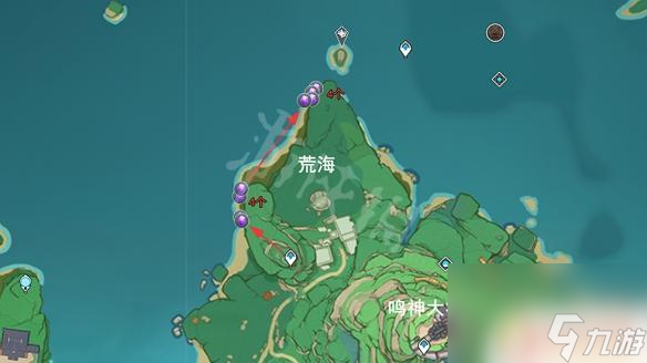 原神紫荆快 《原神》紫晶块位置查询