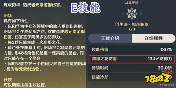 原神阿贝多技能加点推荐 阿贝多天赋技能介绍