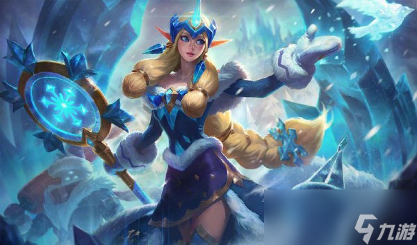 《LOL》冰雪节奶妈索拉卡皮肤特效赏析