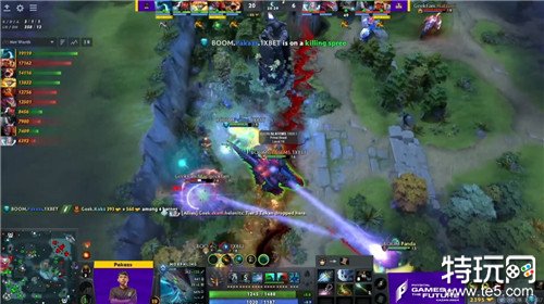 DOTA2喀山小组赛C组第二轮现惊天逆转 BOOM战队让一追二击败Geek Fam