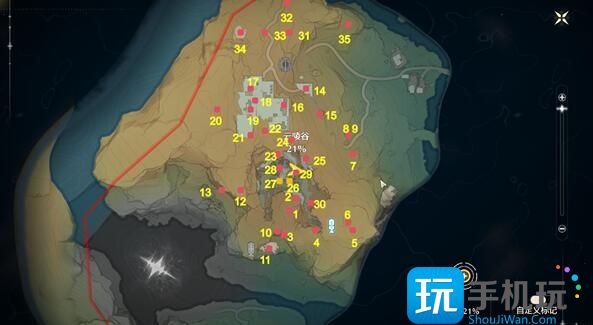 《鸣潮》云陵谷宝箱刷新地点一览