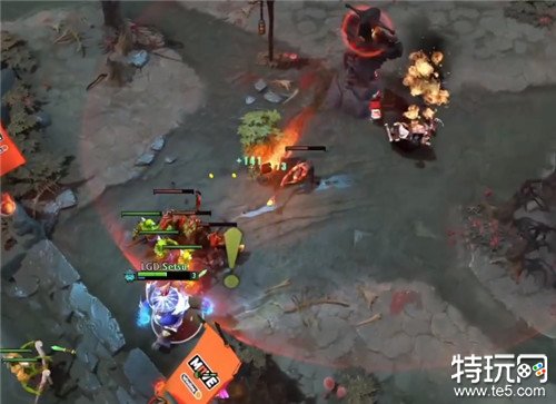 DOTA2小组赛A组第一轮老干爹大胜 LGD战队2-0战胜OneMove