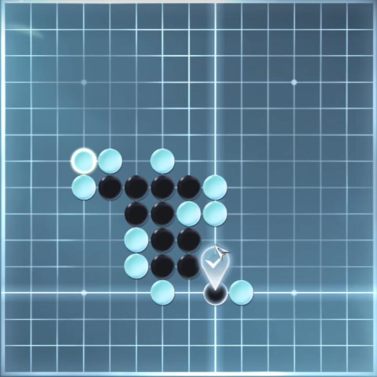 《逆水寒手游》五子棋残局十二解密思路