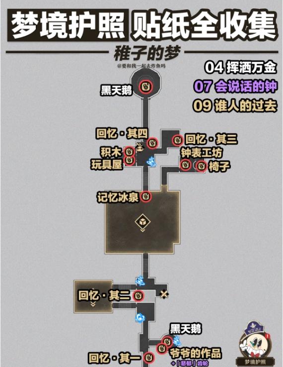 《崩坏星穹铁道》梦境护照贴纸全收集攻略