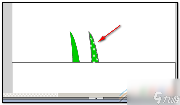 flash如何画绿色的小草