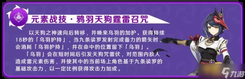 原神九条裟罗怎么样