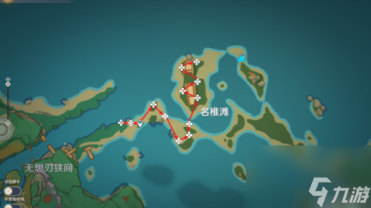 原神血斛采集路线