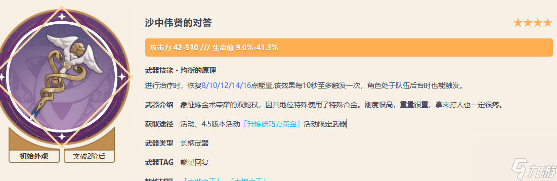 原神沙中伟贤的对答突破材料是什么 沙中伟贤的对答突破材料一览[附图]