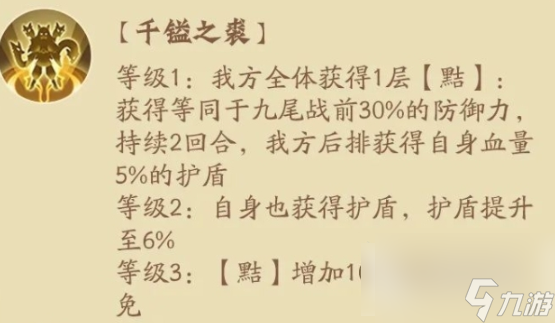 上古有灵妖九尾怎么样 上古有灵妖九尾强度分析