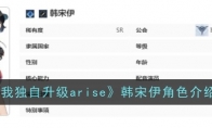 《我独自升级arise》韩宋伊角色介绍