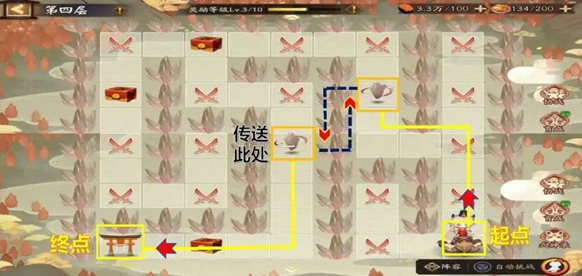 《阴阳师》福神巡礼全通关路线攻略