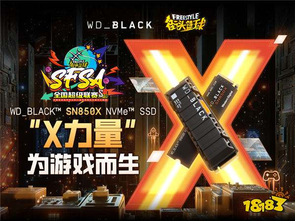 为游戏而生 WD_BLACK全程助力《街头篮球》SFSA全国超级联赛