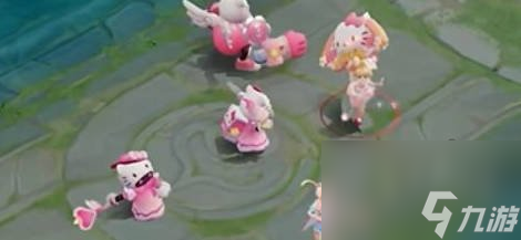 王者荣耀HelloKitty小兵皮肤特效展示 HelloKitty小兵皮肤外观特效好看吗