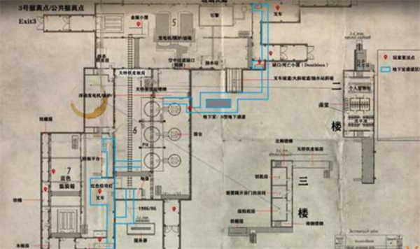 逃离塔科夫全地图撤离点位置介绍图三