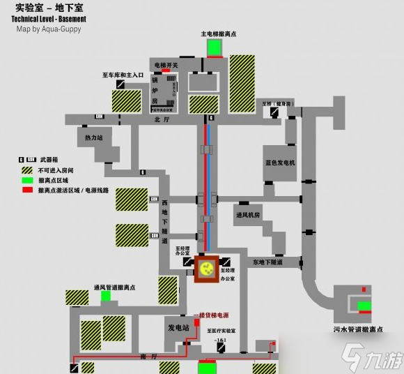 《逃离塔科夫》实验室地图撤离点图鉴分享