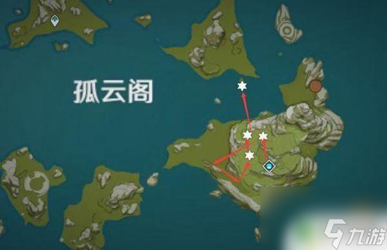 原神采集点 石珀采集路线图文攻略分享