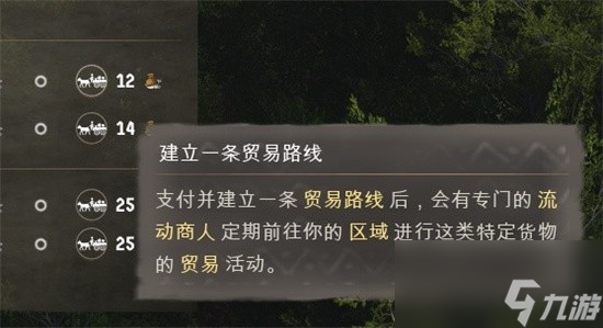 庄园领主贸易系统如何使用 贸易系统开启步骤