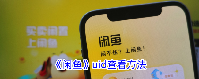 《闲鱼》uid查看方法