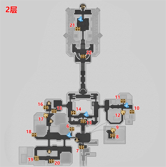 崩坏星穹铁道2.2流梦礁宝箱位置大全图三