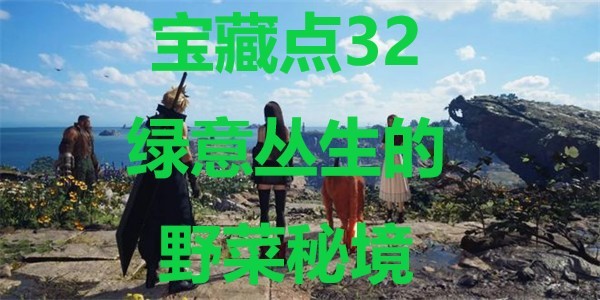 《最终幻想7重生》宝藏点32绿意丛生的野菜秘境在哪里