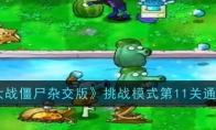 《植物大战僵尸杂交版》挑战模式第11关通关攻略