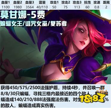 云顶之弈S12莫甘娜技能是什么 金铲铲之战S12莫甘娜技能介绍