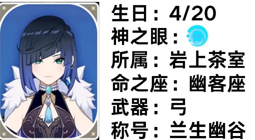 《原神》4.8夜兰全方位养成攻略