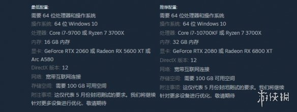 暗区突围pc您的电脑规格未达到标准-暗区突围pc配置介绍 