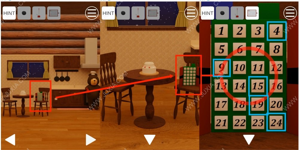 密室逃脱圣诞屋攻略 EscapeGameSantaHouse攻略下
