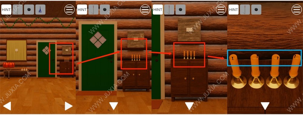 逃离游戏圣诞屋攻略 EscapeGameSantaHouse攻略上