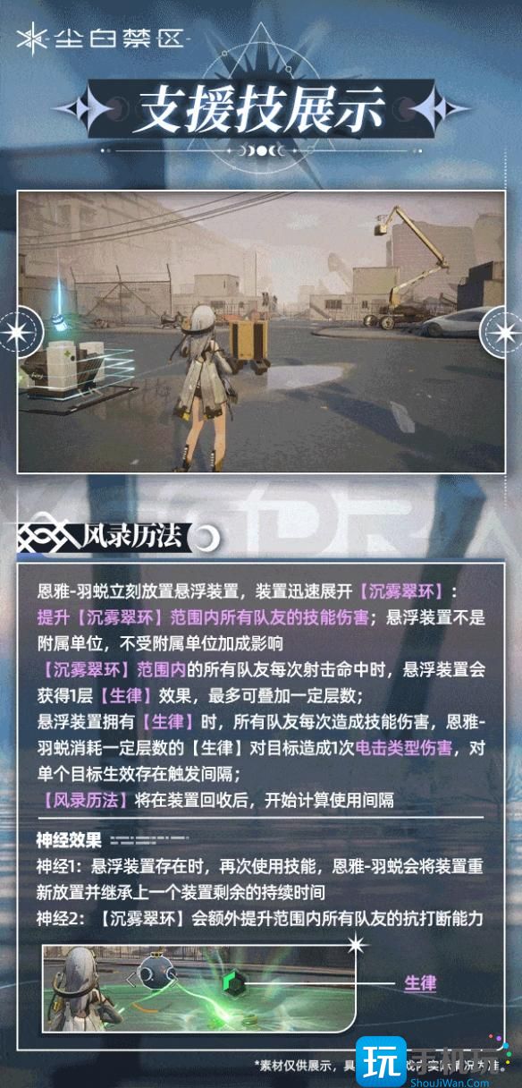 《尘白禁区》恩雅羽蜕技能攻略