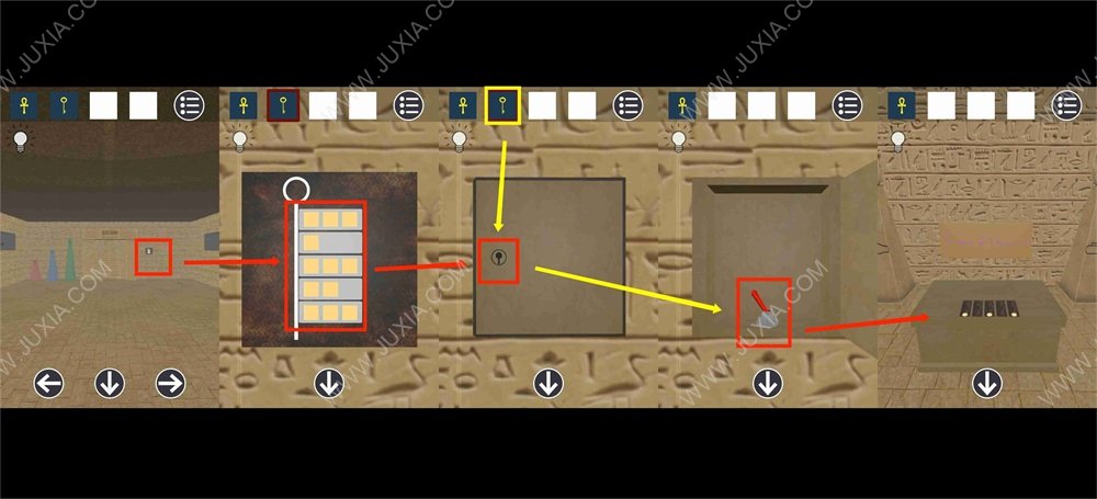 逃脱游戏古埃及金字塔攻略下 符号图案解谜攻略