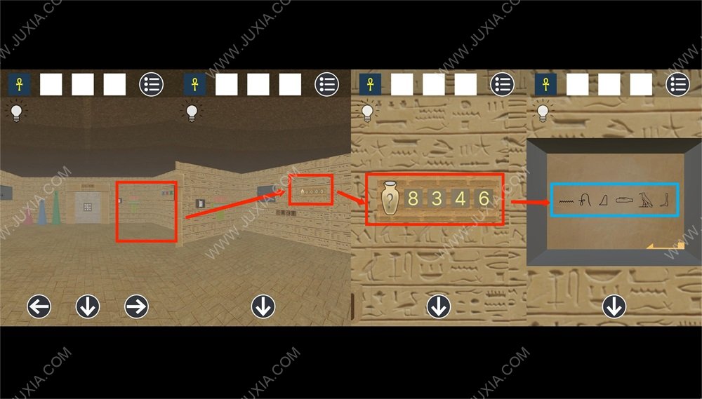 逃脱古埃及金字塔攻略上 密码解谜图文流程