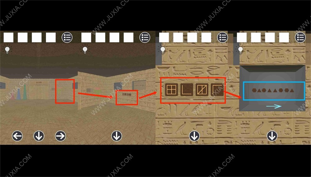 逃脱游戏古埃及金字塔攻略下 符号图案解谜攻略