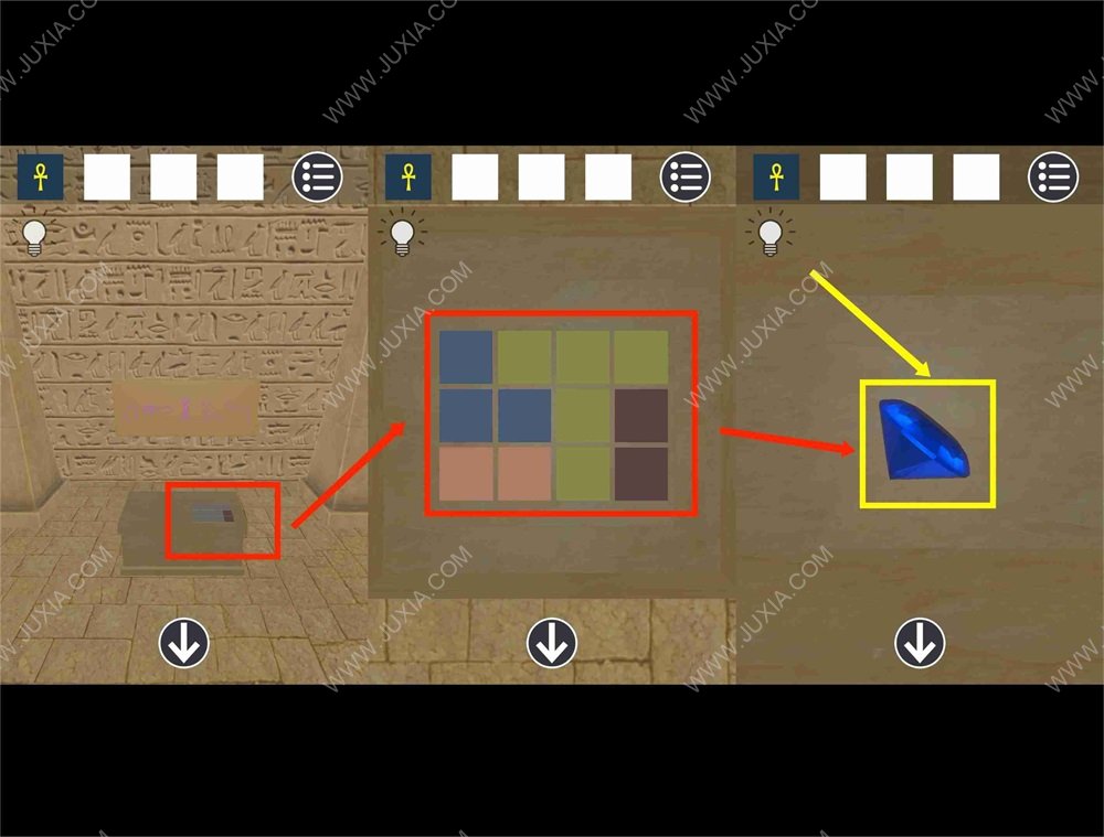 逃脱游戏古埃及金字塔攻略下 符号图案解谜攻略