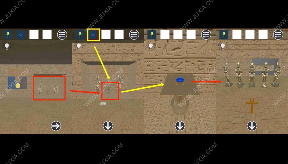 逃脱游戏古埃及金字塔攻略下 符号图案解谜攻略