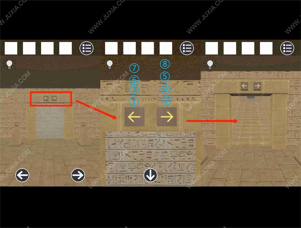 逃脱游戏古埃及金字塔攻略下 符号图案解谜攻略