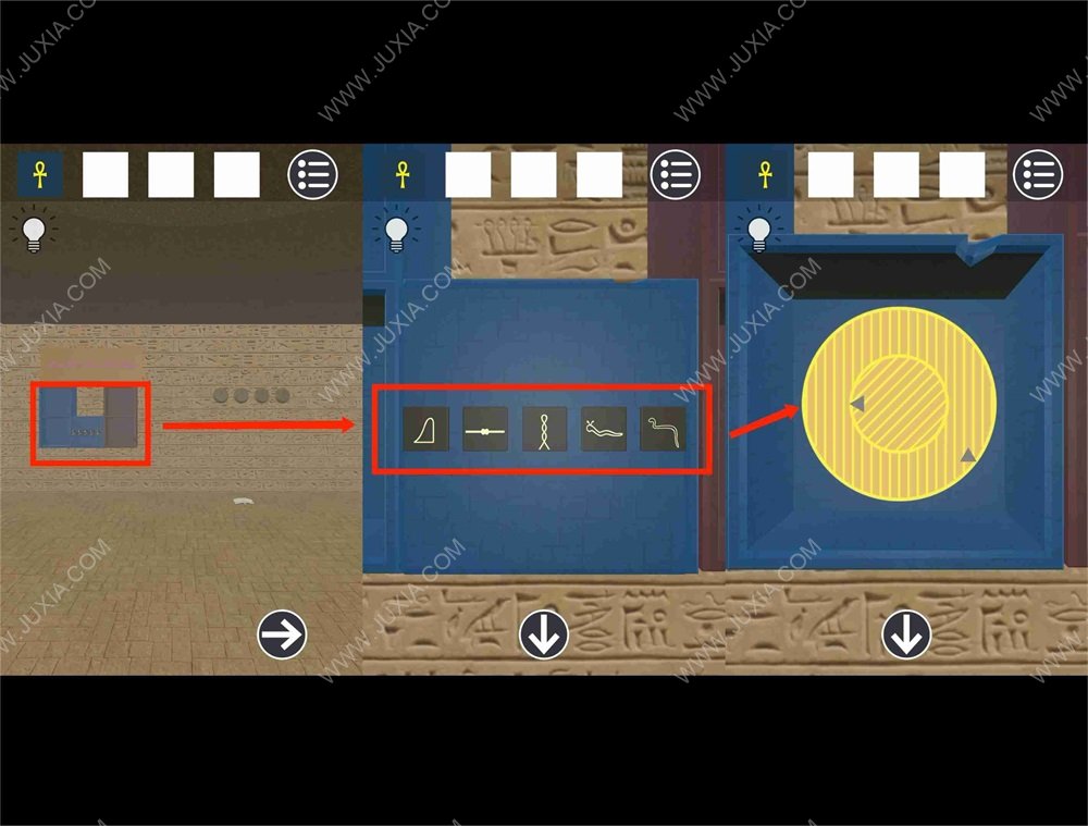 逃脱游戏古埃及金字塔攻略下 符号图案解谜攻略