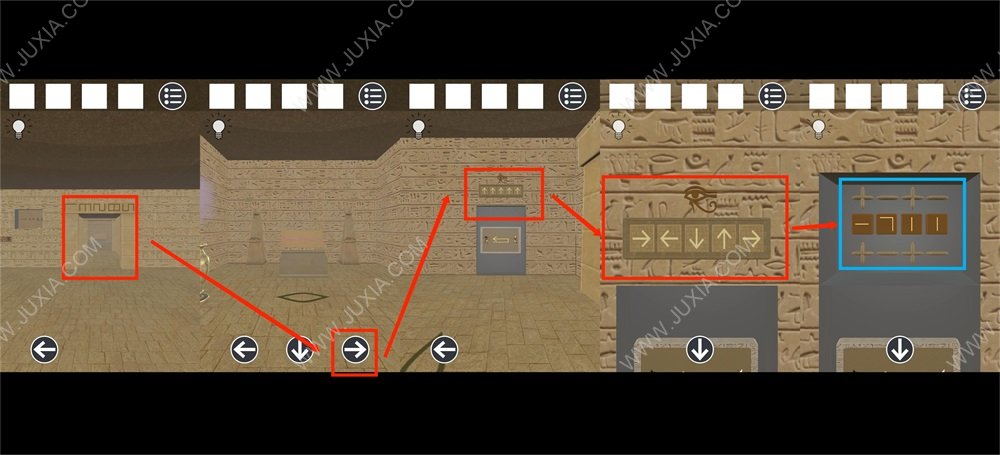 逃脱游戏古埃及金字塔攻略下 符号图案解谜攻略