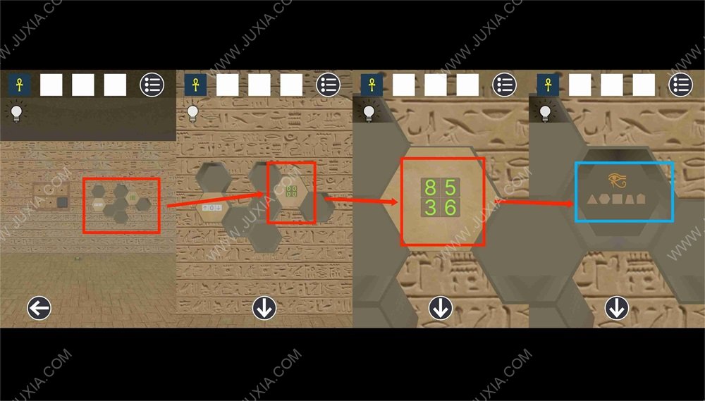 逃脱游戏古埃及金字塔攻略下 符号图案解谜攻略