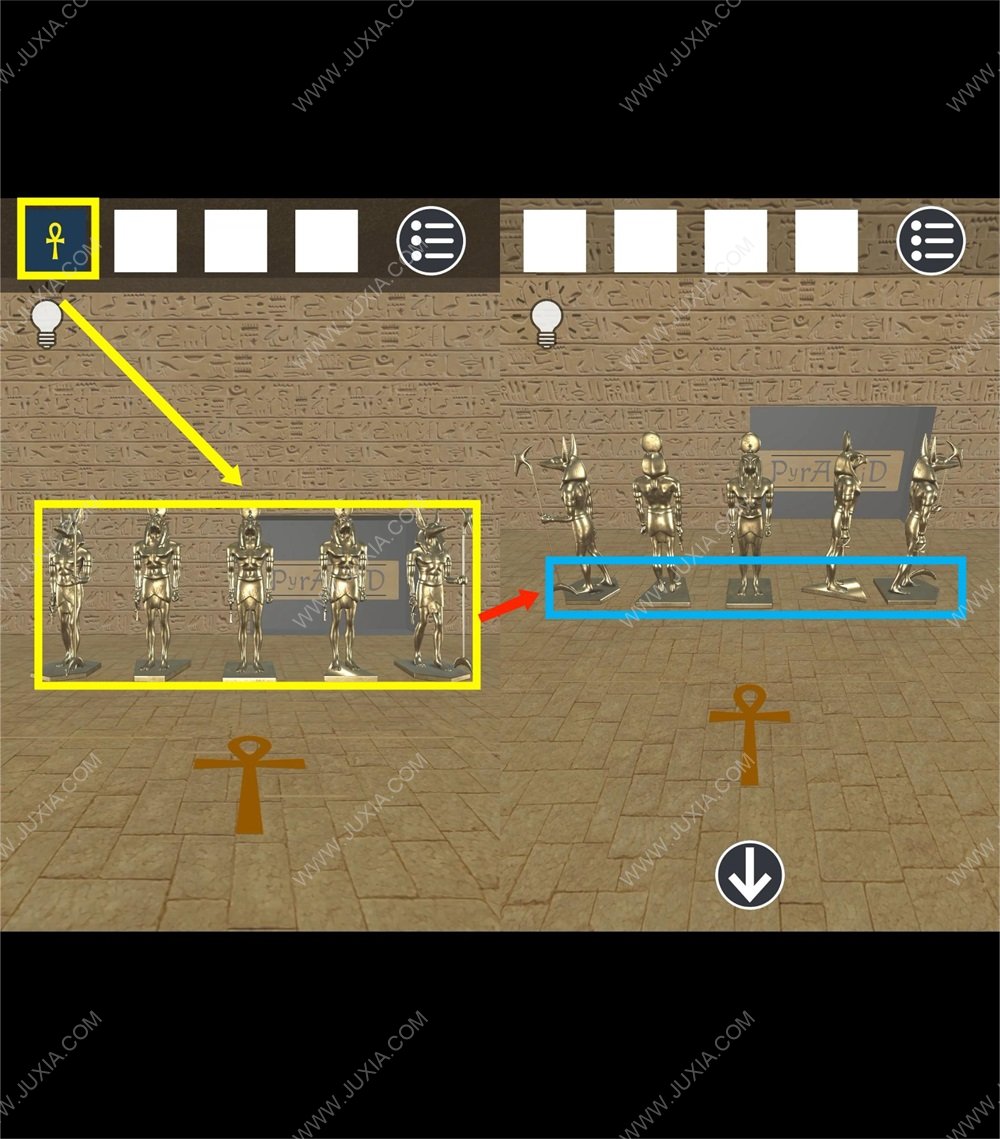 逃脱游戏古埃及金字塔攻略下 符号图案解谜攻略