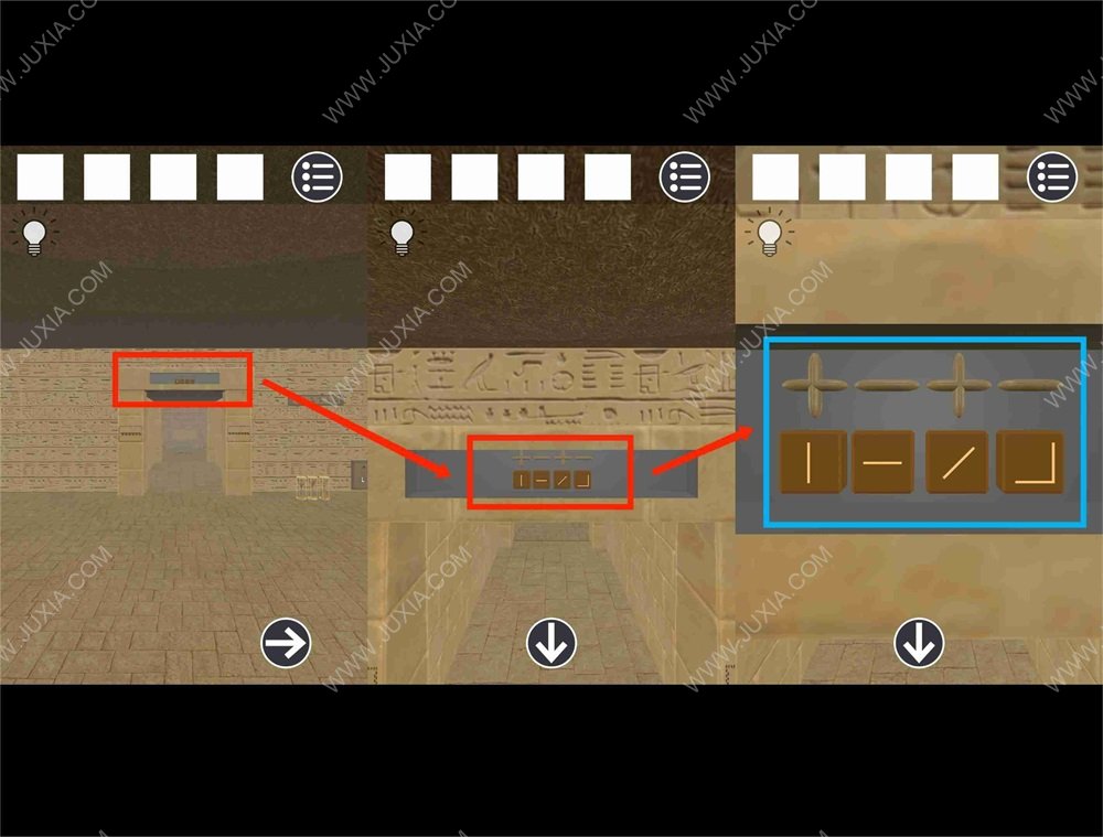 逃脱游戏古埃及金字塔攻略下 符号图案解谜攻略