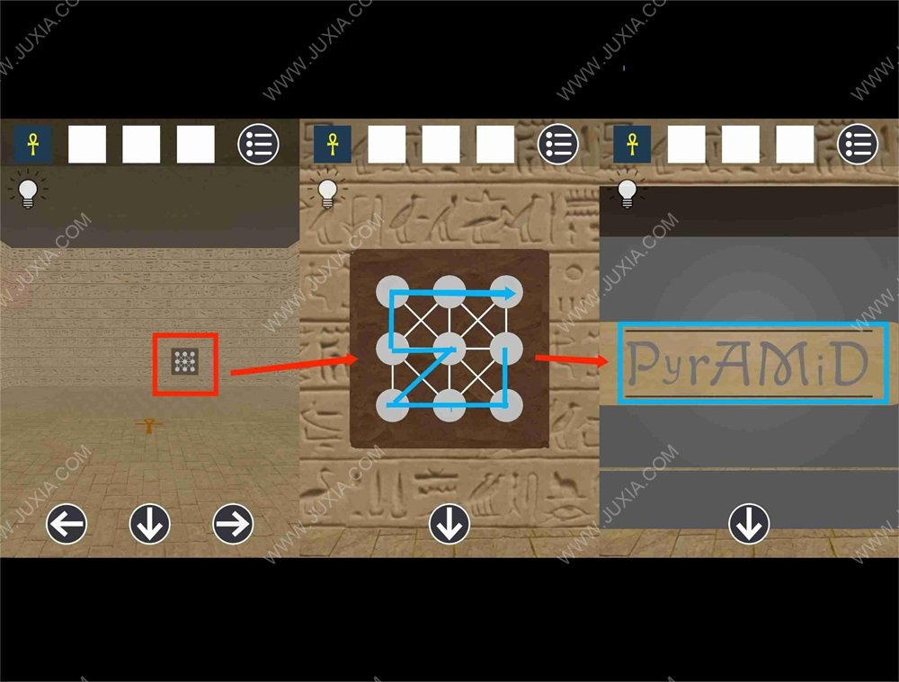 逃脱游戏古埃及金字塔攻略下 符号图案解谜攻略