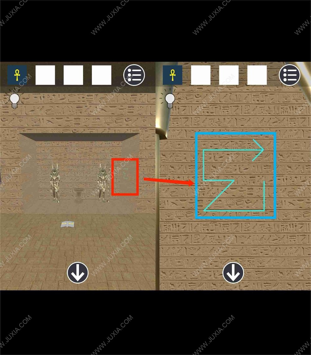 逃脱游戏古埃及金字塔攻略下 符号图案解谜攻略