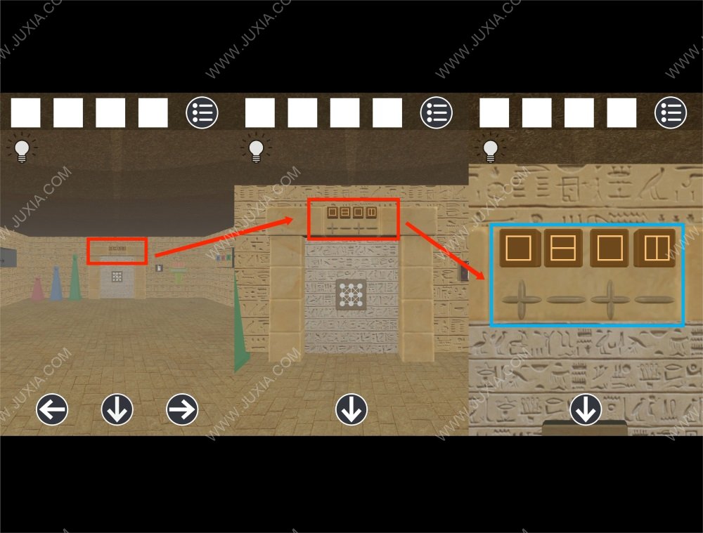 逃脱游戏古埃及金字塔攻略下 符号图案解谜攻略