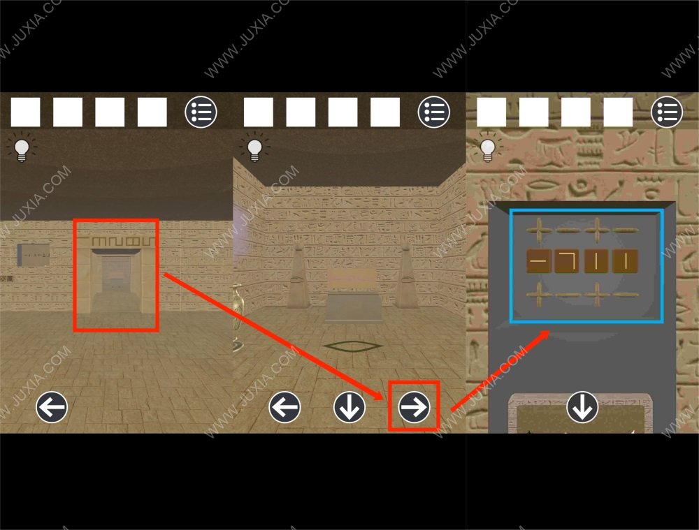 逃脱游戏古埃及金字塔攻略下 符号图案解谜攻略
