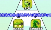 《就我眼神好》植物排行榜补全植物战斗力排行榜通关攻略