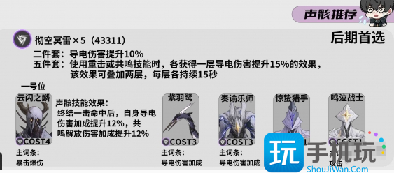 《鸣潮》灯灯声骸词条选择推荐