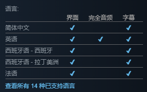 狼人之影是否支持中文-狼人之影支持语言介绍