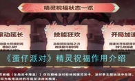 《蛋仔派对》精灵祝福作用介绍